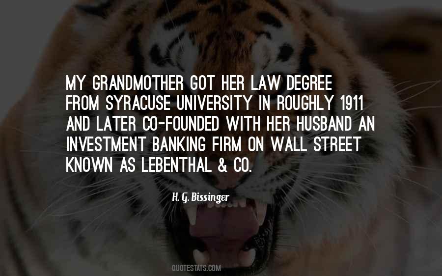 Lebenthal Quotes #1300520