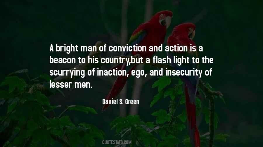 Quotes About Man Of Action #129928