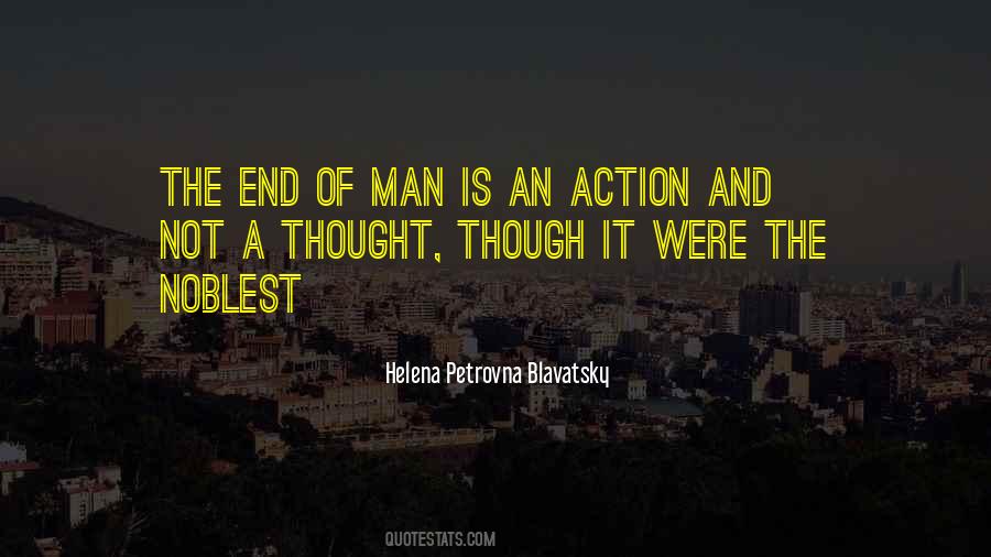 Quotes About Man Of Action #271421