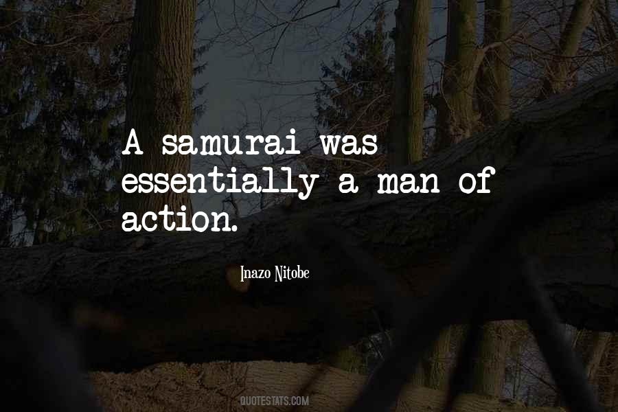 Quotes About Man Of Action #458470