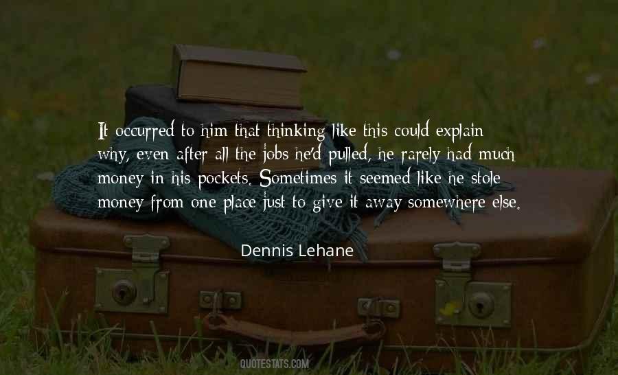 Lehane's Quotes #314085