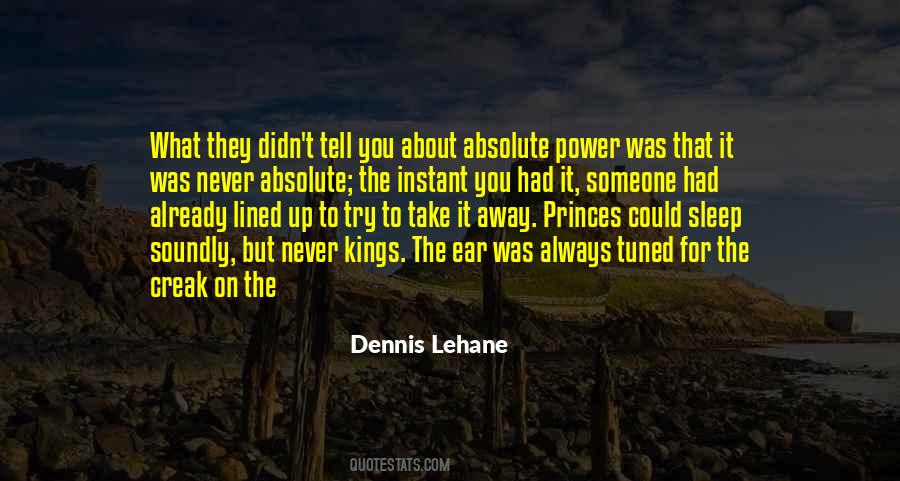 Lehane's Quotes #34756