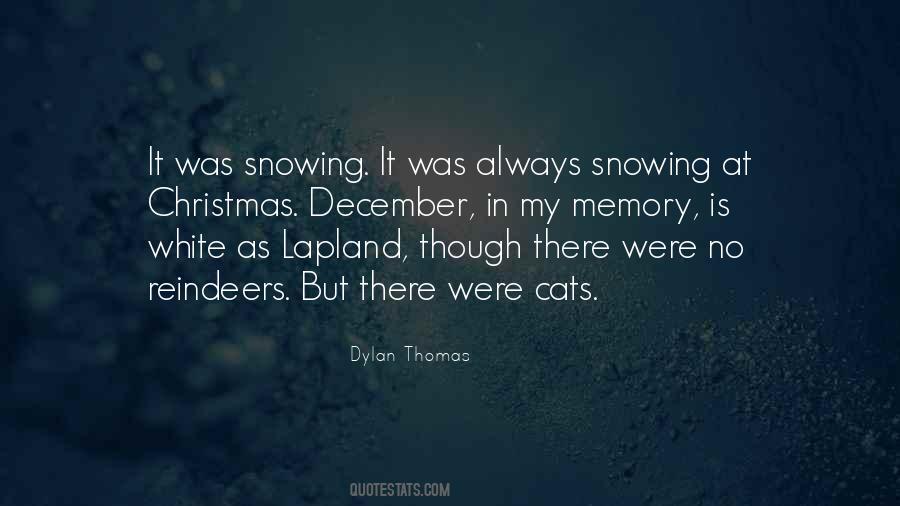 Quotes About Snow And Cats #1725531