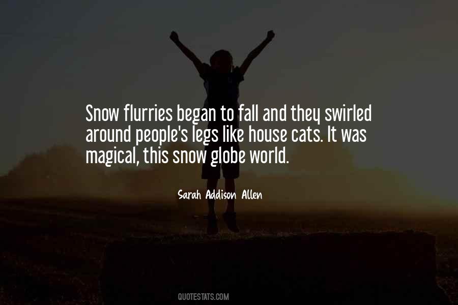 Quotes About Snow And Cats #417711