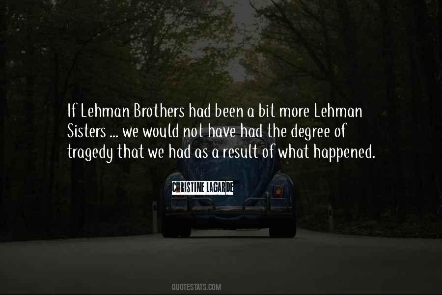 Lehman's Quotes #1353392