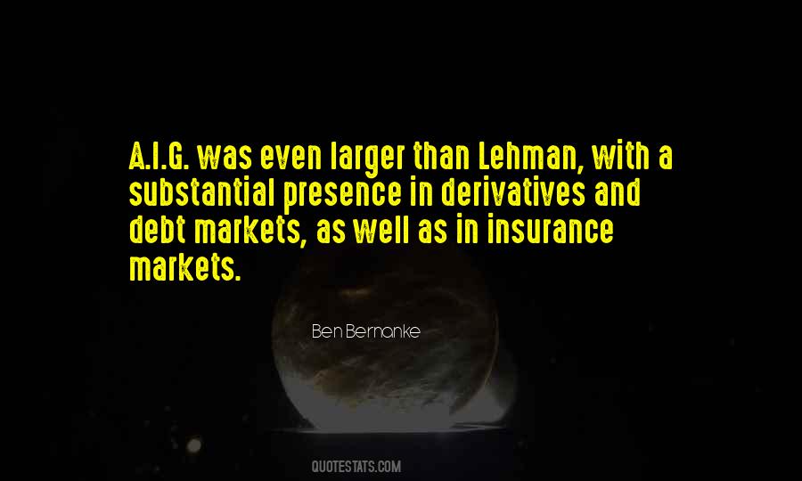 Lehman's Quotes #1405189