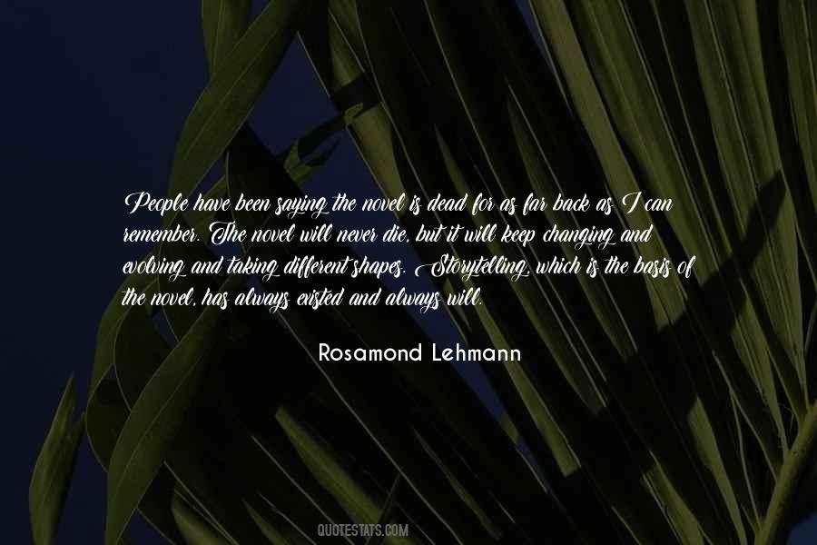 Lehmann Quotes #1163709