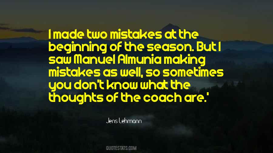 Lehmann Quotes #1621400