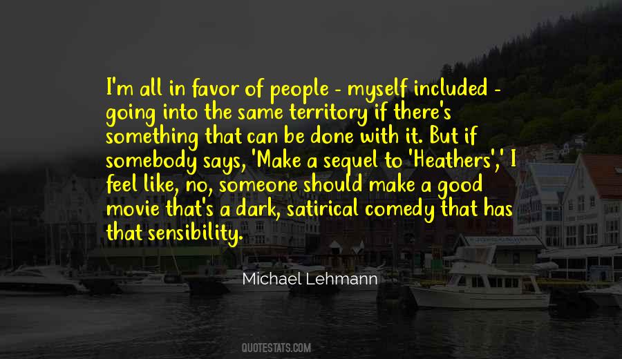 Lehmann Quotes #411828