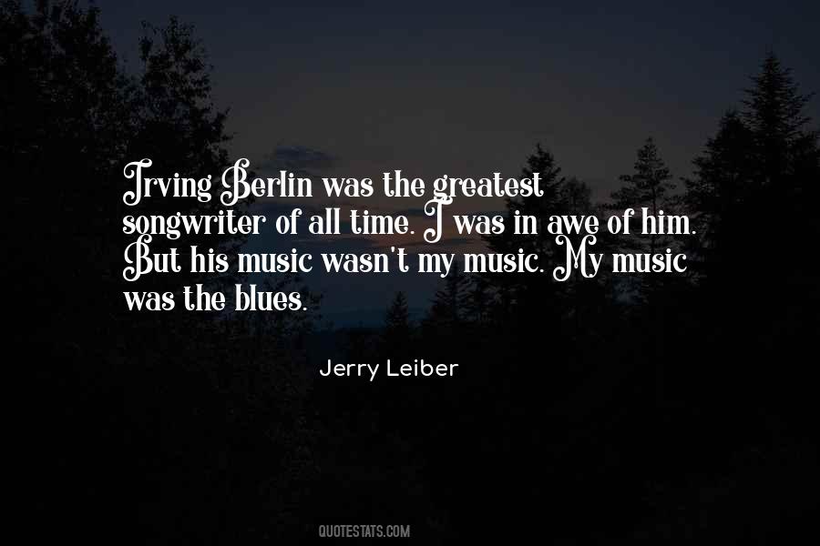 Leiber Quotes #1154235