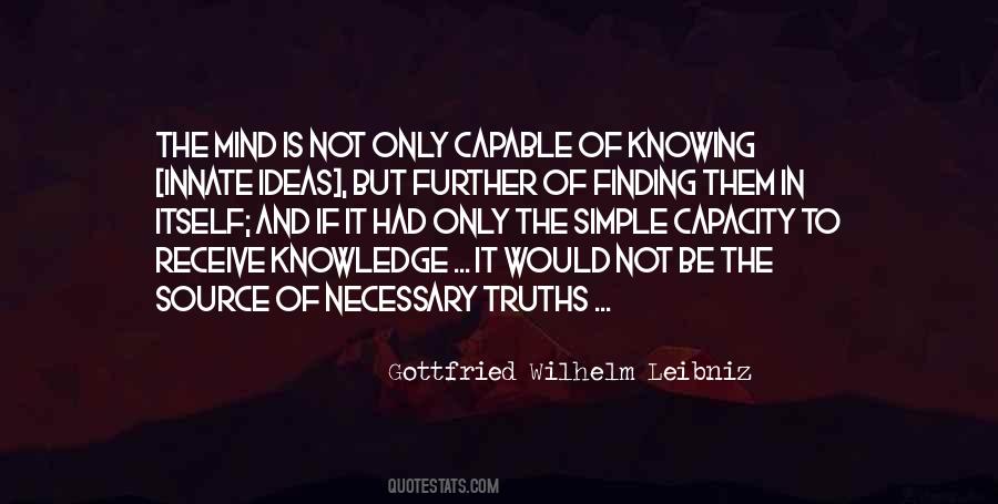 Leibniz's Quotes #130971