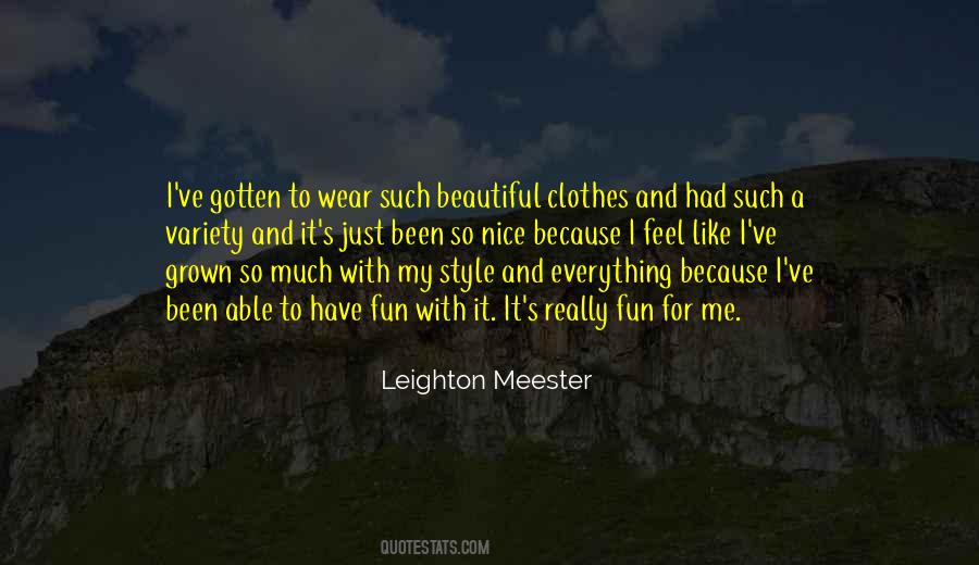 Leighton's Quotes #1213040