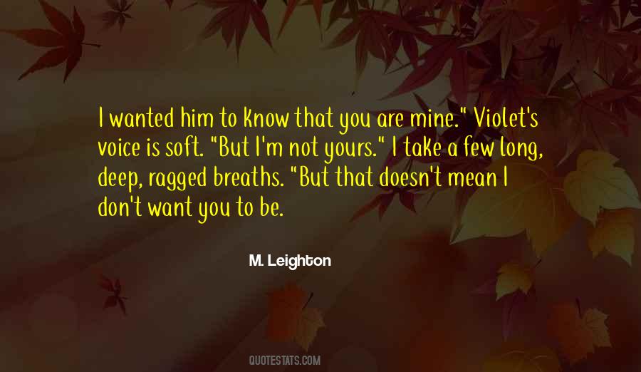 Leighton's Quotes #1489568