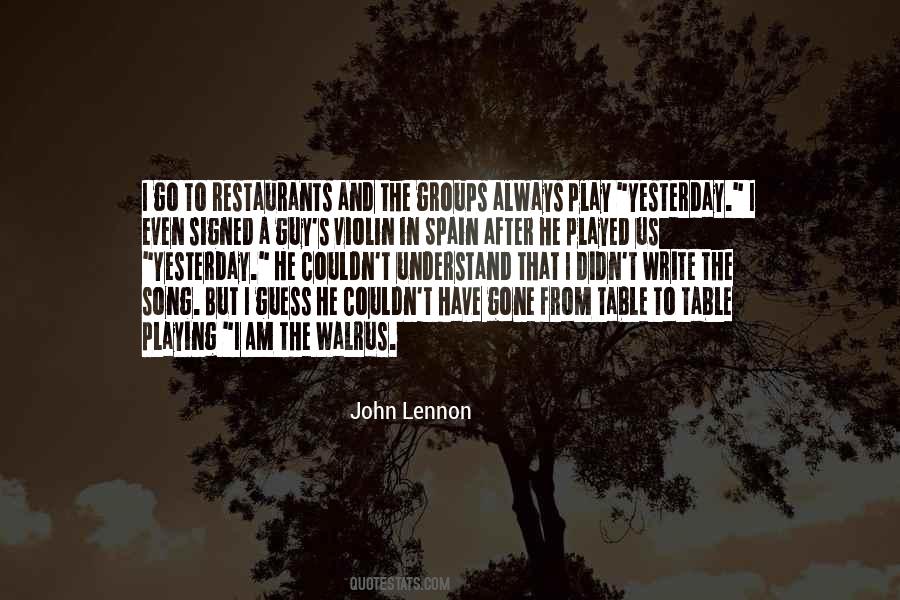 Lennon's Quotes #93896