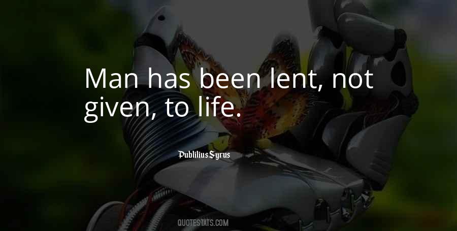 Lent's Quotes #1016961