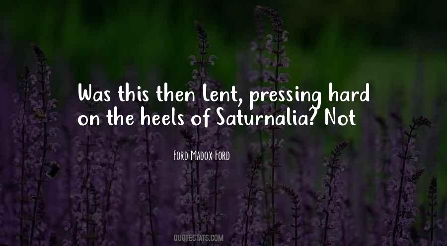 Lent's Quotes #577831