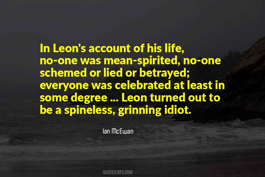 Leon's Quotes #1449397