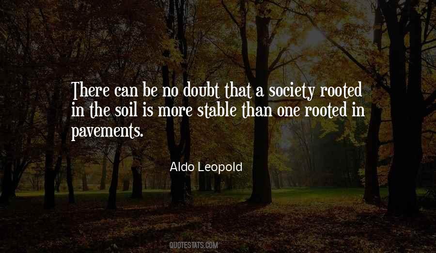 Leopold's Quotes #158203