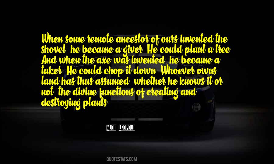 Leopold's Quotes #484572