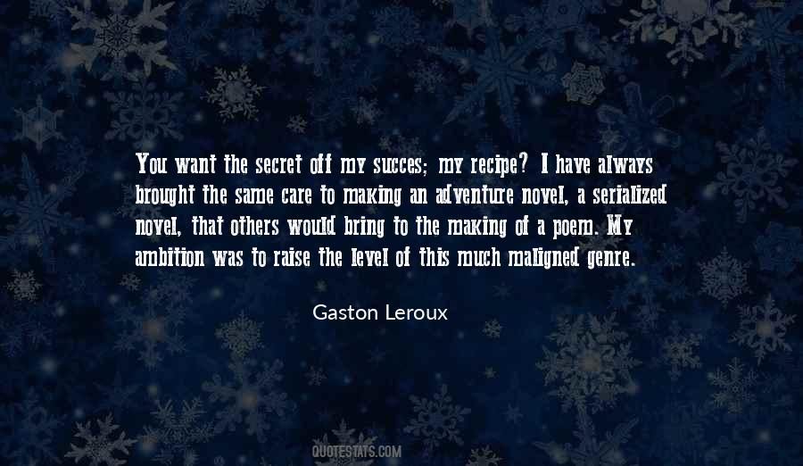 Leroux's Quotes #275109