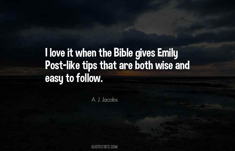 Quotes About Bible Love #253927