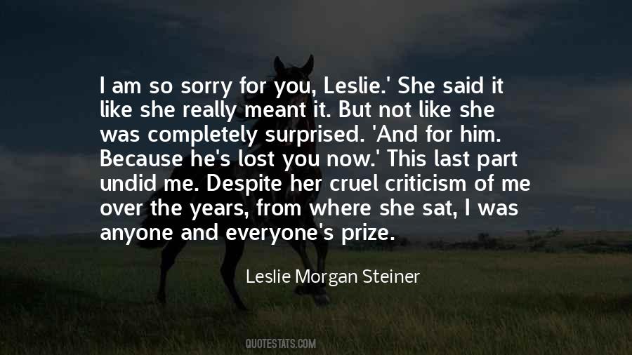 Leslie's Quotes #151717