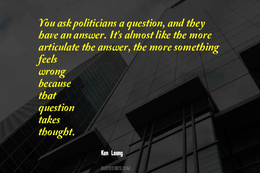 Leung Quotes #1084439