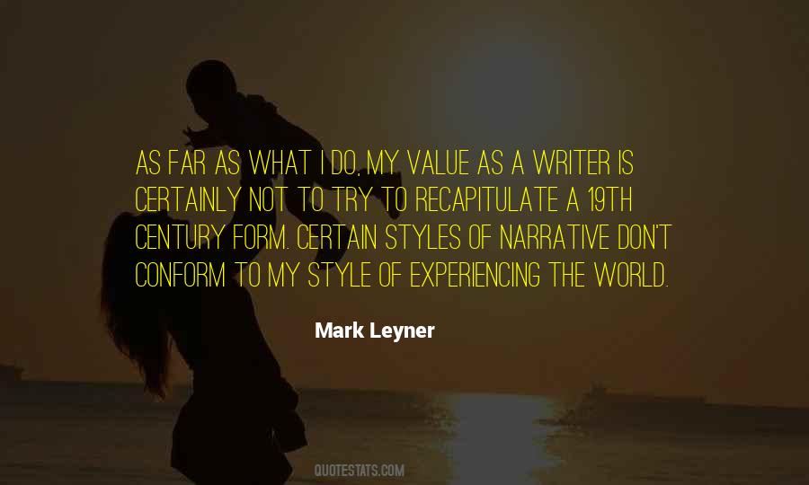 Leyner Quotes #753727
