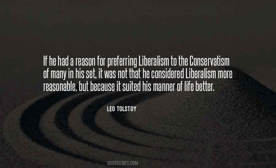 Liberalism's Quotes #35310