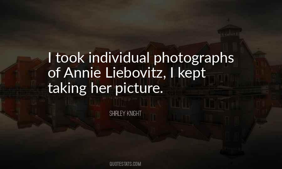 Liebovitz Quotes #10881