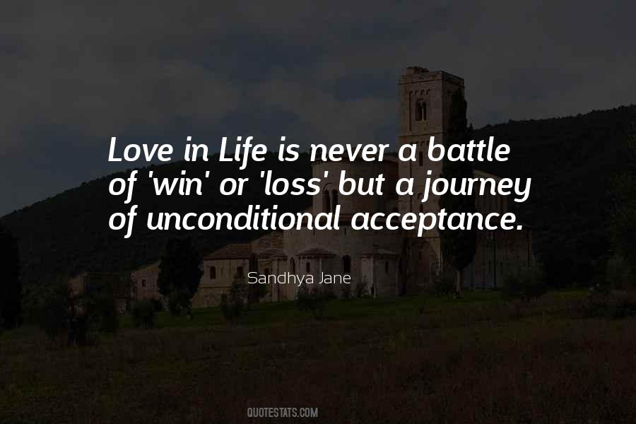 Quotes About Unconditional Acceptance And Love #1512757