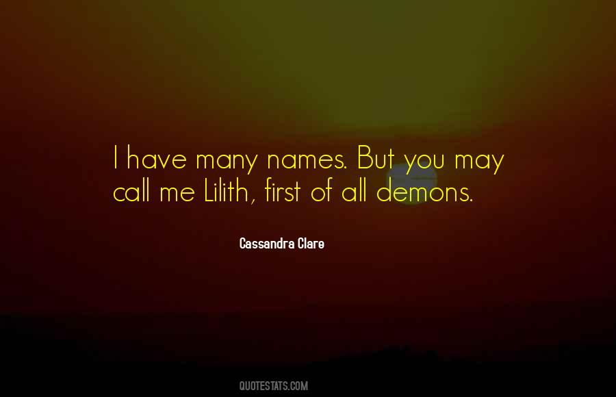Lilith's Quotes #615230