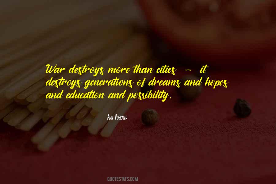 Quotes About Dreams And Hopes #679314