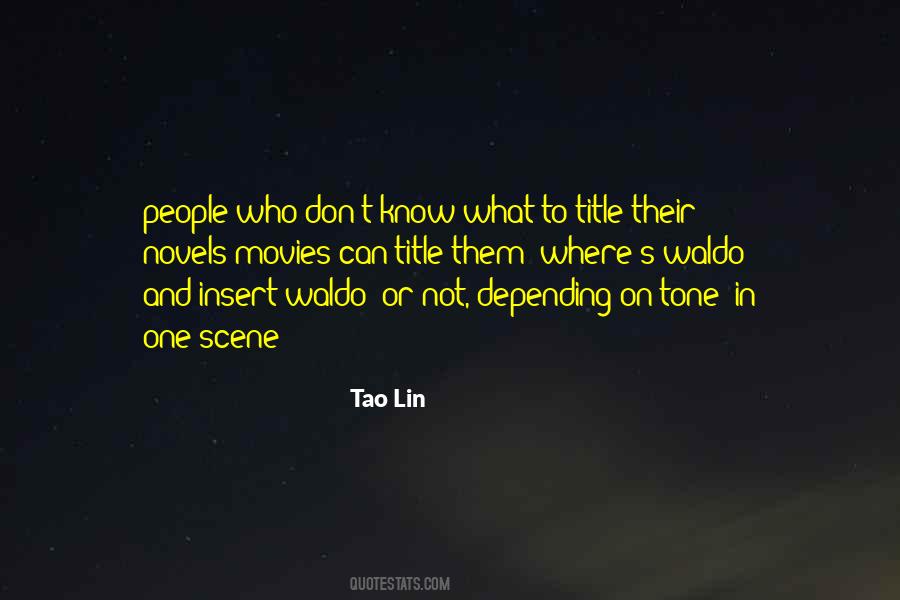 Lin's Quotes #1498111