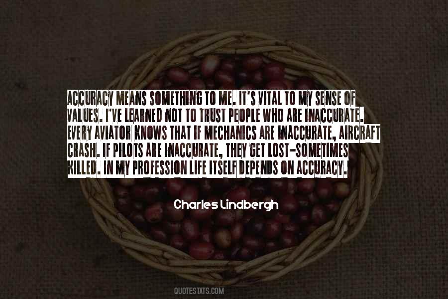 Lindbergh's Quotes #1541721