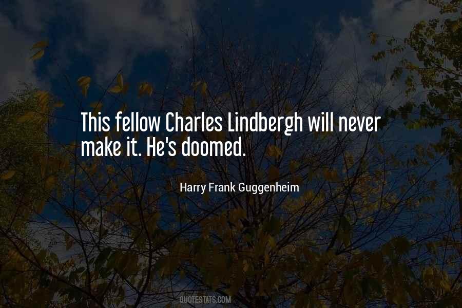Lindbergh's Quotes #917719