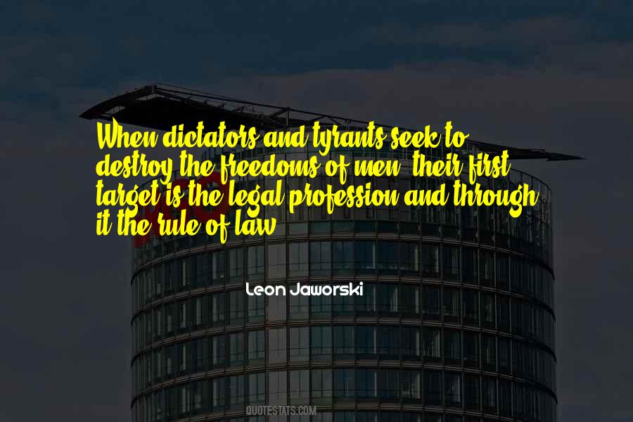 Quotes About The Law Profession #1025735