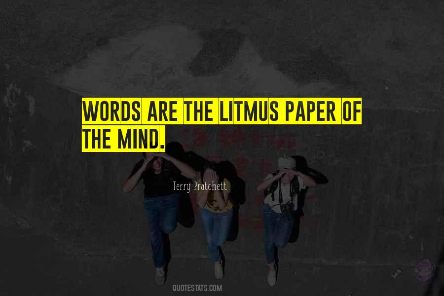 Litmus Quotes #1810486