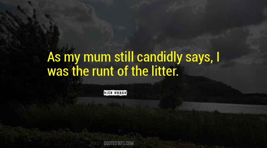 Litter'd Quotes #1348754