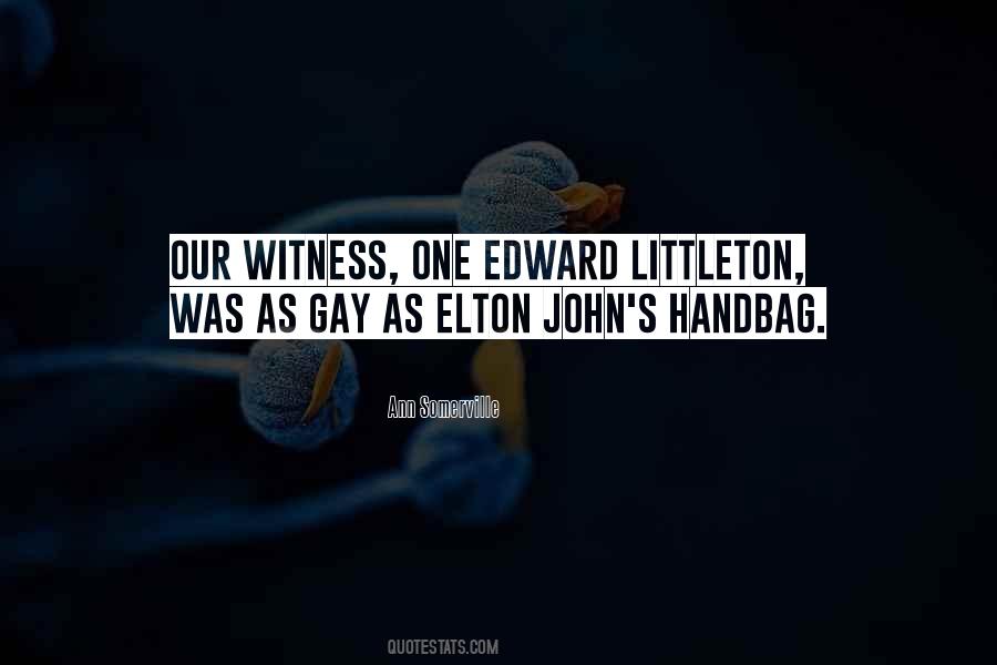 Littleton Quotes #168948