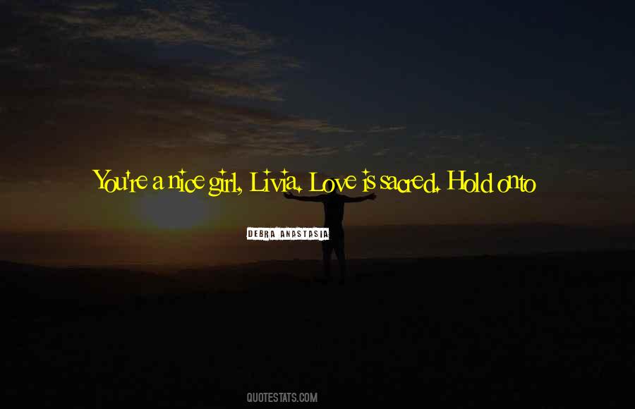 Livia's Quotes #1375212
