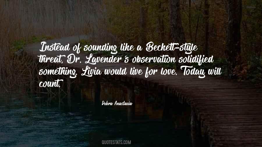 Livia's Quotes #246133