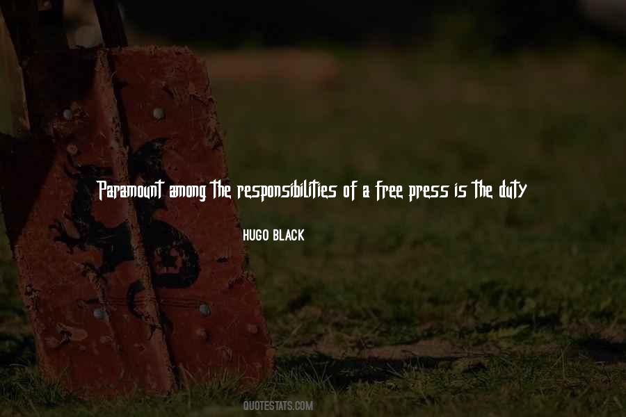 Quotes About A Free Press #1522795