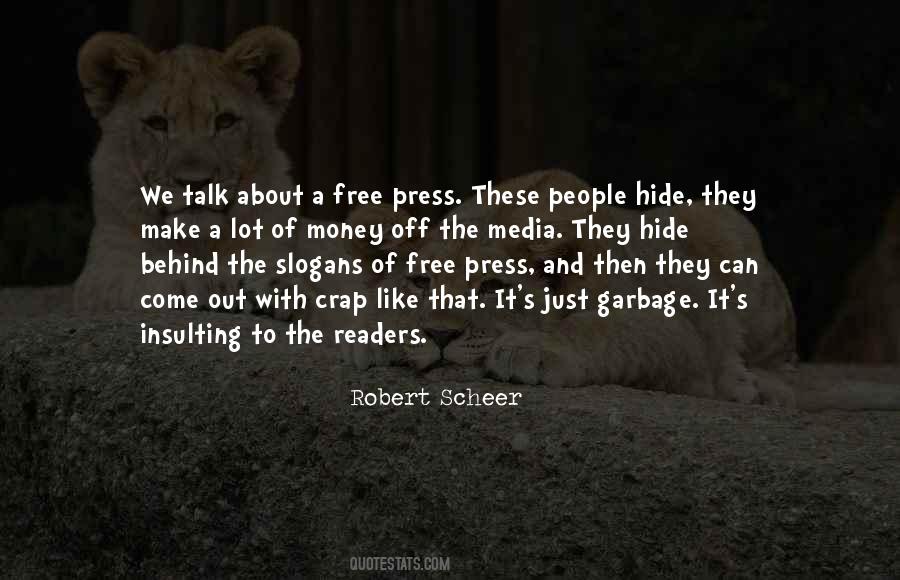 Quotes About A Free Press #1644613 Quotes About A Free Press #1644613