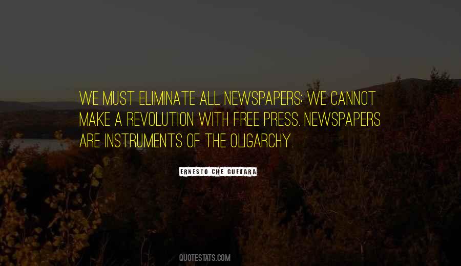 Quotes About A Free Press #1775140