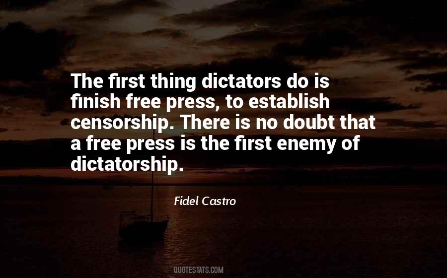 Quotes About A Free Press #213025 Quotes About A Free Press #213025