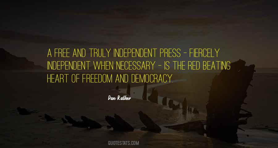 Quotes About A Free Press #259194