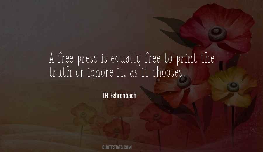 Quotes About A Free Press #411