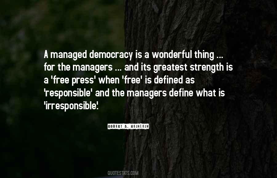 Quotes About A Free Press #719619