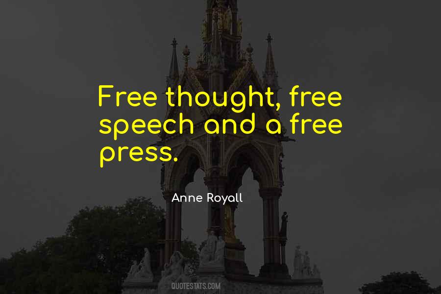 Quotes About A Free Press #958274